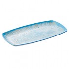 Piatto rettangolare Linea Oceano - 35,5 x 19 x 2,5 cm - melamina - Leone Piatto rettangolare Linea Oceano - 35,5 x 19 x 2,5 cm - melamina - Leone
