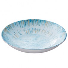 Piatto fondo Linea Oceano - diametro 24 x 5 cm - melamina - Leone Piatto fondo Linea Oceano - diametro 24 x 5 cm - melamina - Leone