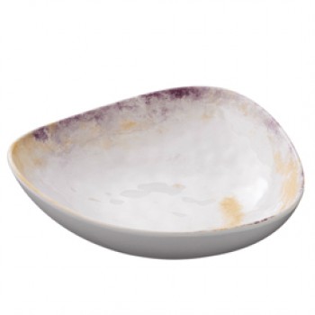 Ciotola triangolare Linea Galassia - 18,5 x 6 cm - melamina - Leone