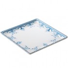 Piatto quadrato Linea Zante - 17 x 17 x 2 cm - melamina - Leone Piatto quadrato Linea Zante - 17 x 17 x 2 cm - melamina - Leone