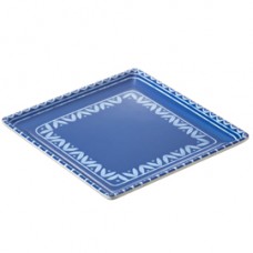 Piatto quadrato Linea Itaca - 17 x 17 x 2 cm - melamina - Leone Piatto quadrato Linea Itaca - 17 x 17 x 2 cm - melamina - Leone