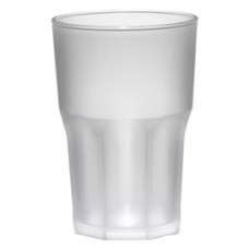 Bicchiere Granity - 400 ml - PP - satinato - Leone - conf. 5 pezzi