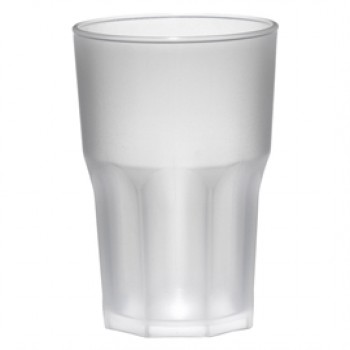 Bicchiere Granity - 400 ml - PP - satinato - Leone - conf. 5 pezzi