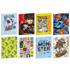 Maxiquaderno Kid Boy - A4 - rigo di 3a - 21 fogli - 80 gr - Blasetti Maxiquaderno Kid Boy - A4 - rigo di 3a - 21 fogli - 80 gr - Blasetti