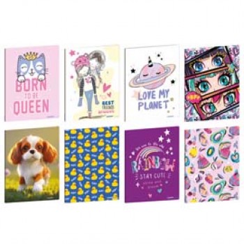 Maxiquaderno Kid Girl - A4 - 1 rigo c/margine - 21 fogli - 80 gr - Blasetti Maxiquaderno Kid Girl - A4 - 1 rigo c/margine - 21 fogli - 80 gr - Blasetti