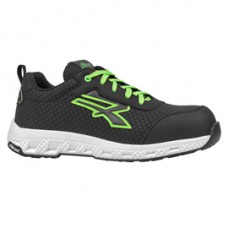 Calzatura di sicurezza Mitch Red Ego S3S ESD - numero 39 - nero/verde - U-Power