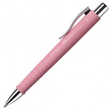 Penna a sfera a scatto Poly Ball Urban - punta 0,7 mm - fusto rose - Faber-Castell Penna a sfera a scatto Poly Ball Urban - punta 0,7 mm - fusto rose - Faber-Castell