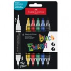 Marcatori Shake&Paint - colori assoriti basic - Faber-Castell - conf. 6 pz Marcatori Shake&Paint - colori assoriti basic - Faber-Castell - conf. 6 pz