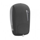 Dispenser SKIN per sapone in schiuma - 23,2 x 11,4 x 12,4 cm - capacità 1L - pietra - Mar Plast