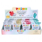Easy Do - 250 gr - colori assortiti glitter - Primo - expo da banco 24 pezzi Easy Do - 250 gr - colori assortiti glitter - Primo - expo da banco 24 pezzi