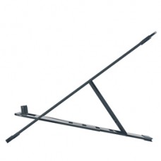 Supporto notebook - regolabile ultrapiatto - grigio scuro - in alluminio - Leitz