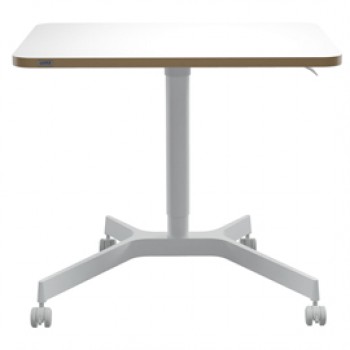 Scrivania Compatta pneumatica Sit-Stand - mobile - 80 x 60 x 75 cm - bianco - Leitz