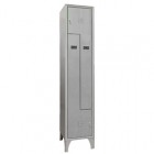Armadio spogliatoio in metallo salvaspazio - a 2 ante a L - 40 x 50 x 195 cm - grigio - Fasma