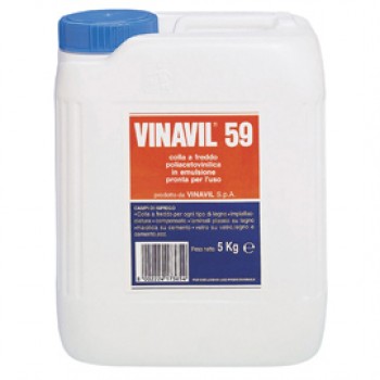 Colla vinilica 59 - 5 kg - Vinavil - Conf. 4 pz