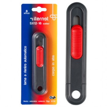 Cutter SX 12 16 - in ABS - lama a rientro automatico - Iternet Cutter SX 12 16 - in ABS - lama a rientro automatico - Iternet