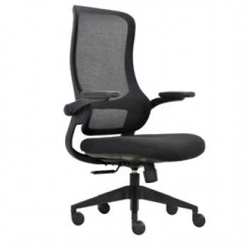 Seduta operativa ergonomica Aurora CHLN18 - braccioli regolabili - nero - Unisit