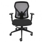 Seduta operativa Fiamma FLA - braccioli regolabili - nero - Unisit Seduta operativa Fiamma FLA - braccioli regolabili - nero - Unisit