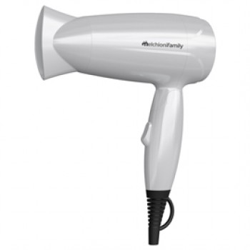 Asciugacapelli da viaggio Handy Style New - 13,5x8x20,5 cm - 1200 W - 220/240 V - grigio - Melchioni family Asciugacapelli da viaggio Handy Style New - 13,5x8x20,5 cm - 1200 W - 220/240 V - grigio - Melchioni family