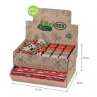 Espositore Ecocarta fantasie natale - carta regalo/stelle/rocchetti - fantasie assortite - Rex Sadoch