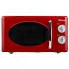 Forno a microonde vintage - con cottura combinata - 20 L - rosso - Girmi Forno a microonde vintage - con cottura combinata - 20 L - rosso - Girmi