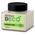 Glitter Bio grana fine - 120ml - iridescente - Deco