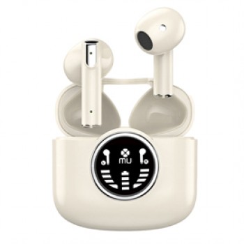 Auricolare Bluetooth - 5.3 - Bianco - MU Auricolare Bluetooth - 5.3 - Bianco - MU