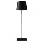 Lampada da tavolo 851 - ricaricabile - 8 x 30 cm - metallo - nero - Palmina Lampada da tavolo 851 - ricaricabile - 8 x 30 cm - metallo - nero - Palmina