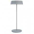 Lampada da tavolo 901 - c/aggancio magnetico - 10 x 30 cm - alluminio - grigio - Palmina