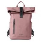 Zaino Roll-top Drop2Go - 30 x 42 x 14 cm - gomma - cipria - In Tempo Zaino Roll-top Drop2Go - 30 x 42 x 14 cm - gomma - cipria - In Tempo