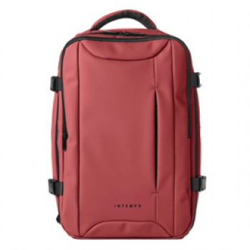 Zaino Cabin Bag Drop2Go - 25 x 20 x 40 cm - gomma - bordeaux - In Tempo