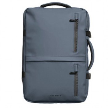 Zaino Travel Backpack Drop2Go - 30 x 15 x 45 cm - gomma - blu - In Tempo Zaino Travel Backpack Drop2Go - 30 x 15 x 45 cm - gomma - blu - In Tempo