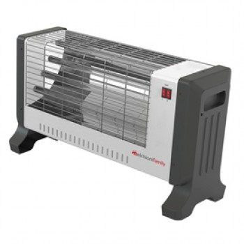 Stufa al quarzo VESUVIO - 1200W - 52 x 30 x 19 cm - Melchioni Family