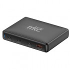 Caricatore USB -  140W -  3 USB-C + 1 USB-A - Nero -MKC Melchioni