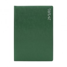 Agenda giornaliera 2027 - copertina imbottita - A4 - verde - InTempo Agenda giornaliera 2027 - copertina imbottita - A4 - verde - InTempo