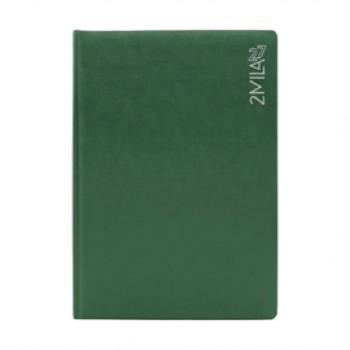 Agenda giornaliera 2027 - copertina imbottita - A4 - verde - InTempo Agenda giornaliera 2027 - copertina imbottita - A4 - verde - InTempo