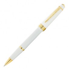 Penna roller Bailey Light - punta F - fusto bianco/oro - Cross Penna roller Bailey Light - punta F - fusto bianco/oro - Cross