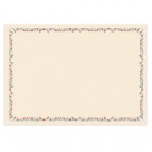 Diplomi - stampa offset fiori - A3 - 120 gr - avorio - Sadoch - conf. 10 pezzi