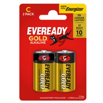 Pila mezzatorcia - C - LR14 - Eveready Gold- alcalina - Energizer - blister 2 pezzi Pila mezzatorcia - C - LR14 - Eveready Gold- alcalina - Energizer - blister 2 pezzi