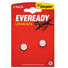 Micropila Eveready LR44/A76 - 1,5V - a pastiglia - litio - Energizer - blister 2 pezzi Micropila Eveready LR44/A76 - 1,5V - a pastiglia - litio - Energizer - blister 2 pezzi