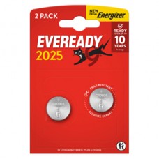 Micropila Eveready Lithium CR2025 - 3V - a pastiglia - litio - Energizer - blister 2 pezzi Micropila Eveready Lithium CR2025 - 3V - a pastiglia - litio - Energizer - blister 2 pezzi