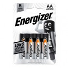 Pila stilo AA - 1,5V - Everyday - LR6 - Energizer - blister 4 pezzi Pila stilo AA - 1,5V - Everyday - LR6 - Energizer - blister 4 pezzi