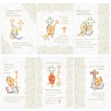 Biglietto Cresima - fantasie assortite - Rex Sadoch