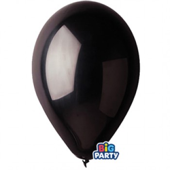 Palloncino - diametro 30 cm - lattice - nero - conf. 10 pezzi Palloncino - diametro 30 cm - lattice - nero - conf. 10 pezzi