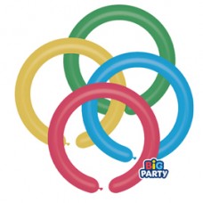 Palloncino modellabile - diametro 5 cm - lattice - conf. 12 pezzi Palloncino modellabile - diametro 5 cm - lattice - conf. 12 pezzi