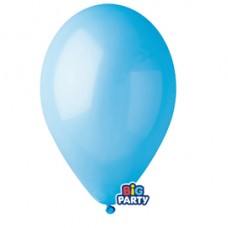 Palloncino - diametro 26 cm - lattice - celeste - conf. 16 pezzi Palloncino - diametro 26 cm - lattice - celeste - conf. 16 pezzi