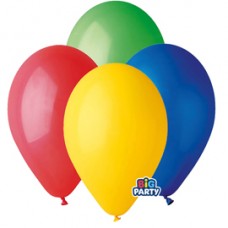 Palloncino - diametro 26 cm - lattice - colori assortiti - conf. 16 pezzi Palloncino - diametro 26 cm - lattice - colori assortiti - conf. 16 pezzi