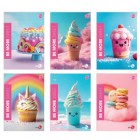 Maxiquaderno Be More Sweet - A4 - 1 rigo c/margine - alta fogliazione - 48+2 fogli - 100 gr - BM