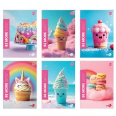 Maxiquaderno Be More Sweet - A4 - 5mm c/margine - alta fogliazione - 48+2 fogli - 100 gr - BM