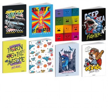 Maxiquaderno Kid Boy - A4 - rigo di 1a - 21 fogli - 80 gr - Blasetti Maxiquaderno Kid Boy - A4 - rigo di 1a - 21 fogli - 80 gr - Blasetti