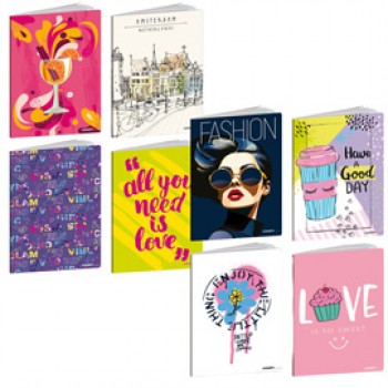 Maxiquaderno Teen Girl - A4 - 1 rigo - 20+1 fogli - 80 gr - Blasetti